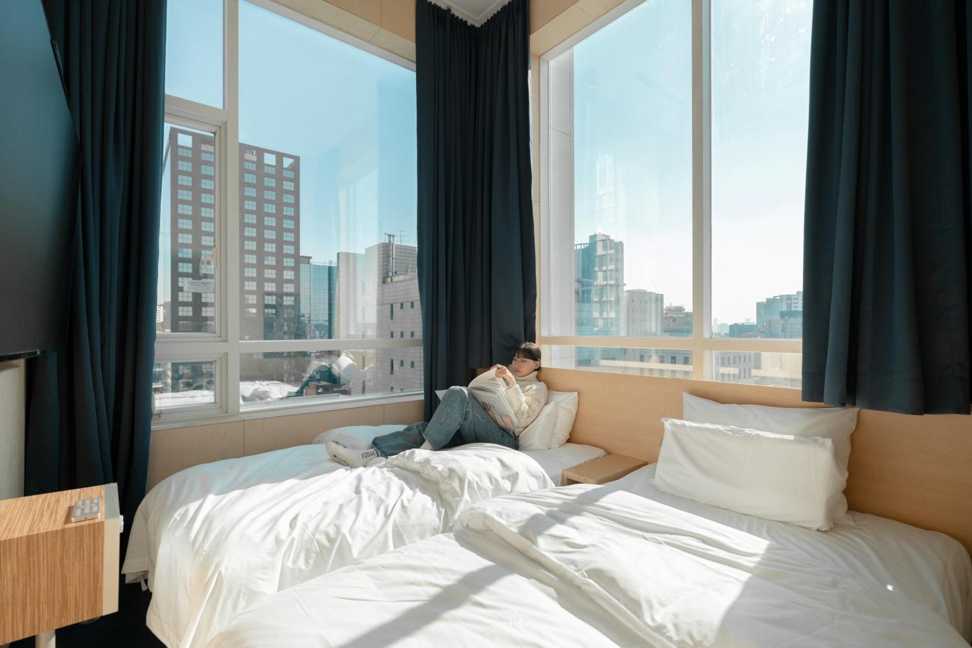 Aank Hotel Hongdae Сеул Экстерьер фото